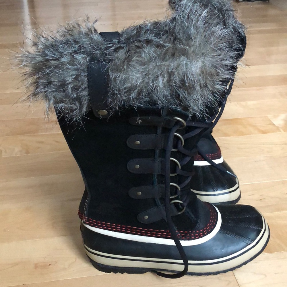 Sorel J Crew winter boots